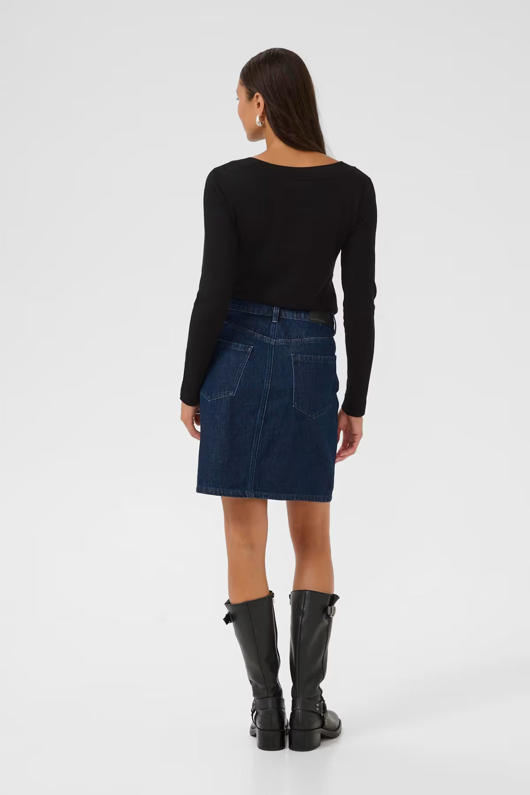 KAFFE KAlizza Knit Pullover Black Deep