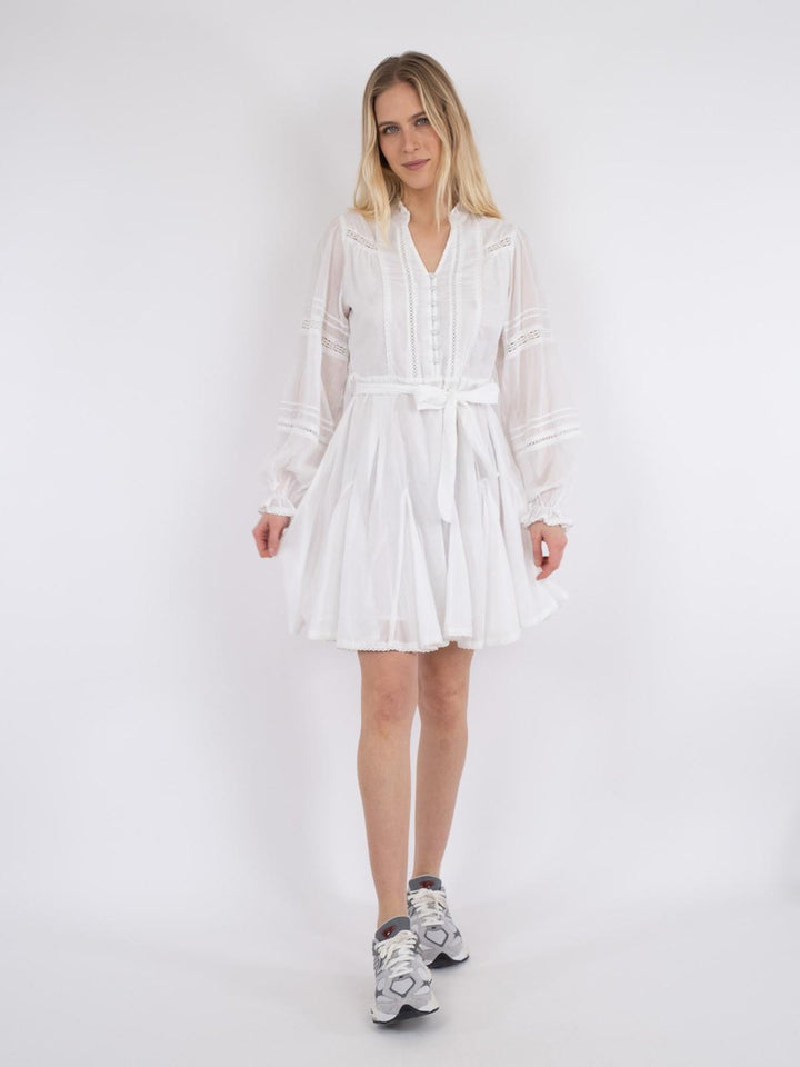 NEO NOIR Birgitte S Voile dress White