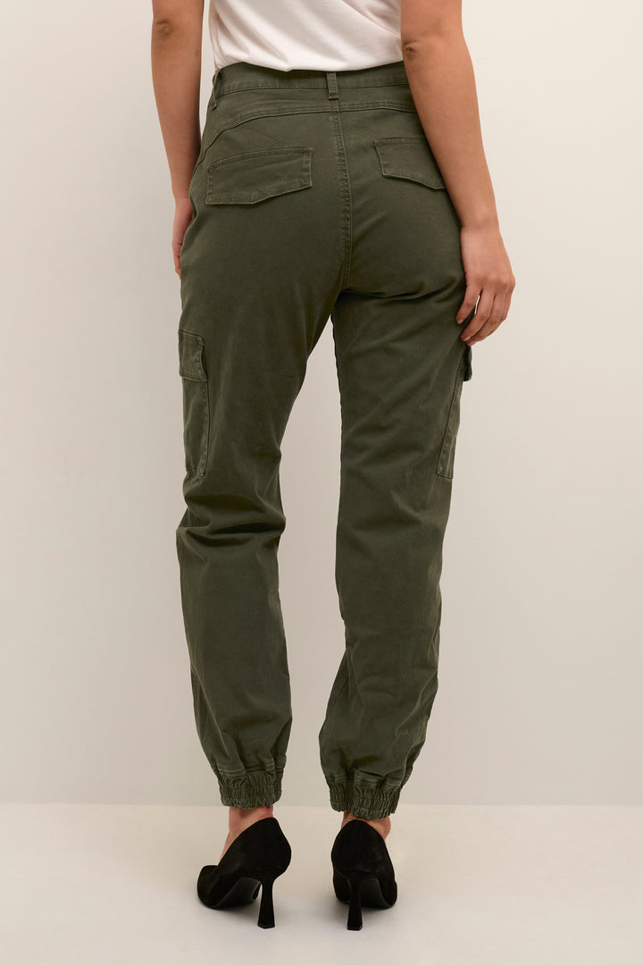 CREAM CRManva Pant Forest Green