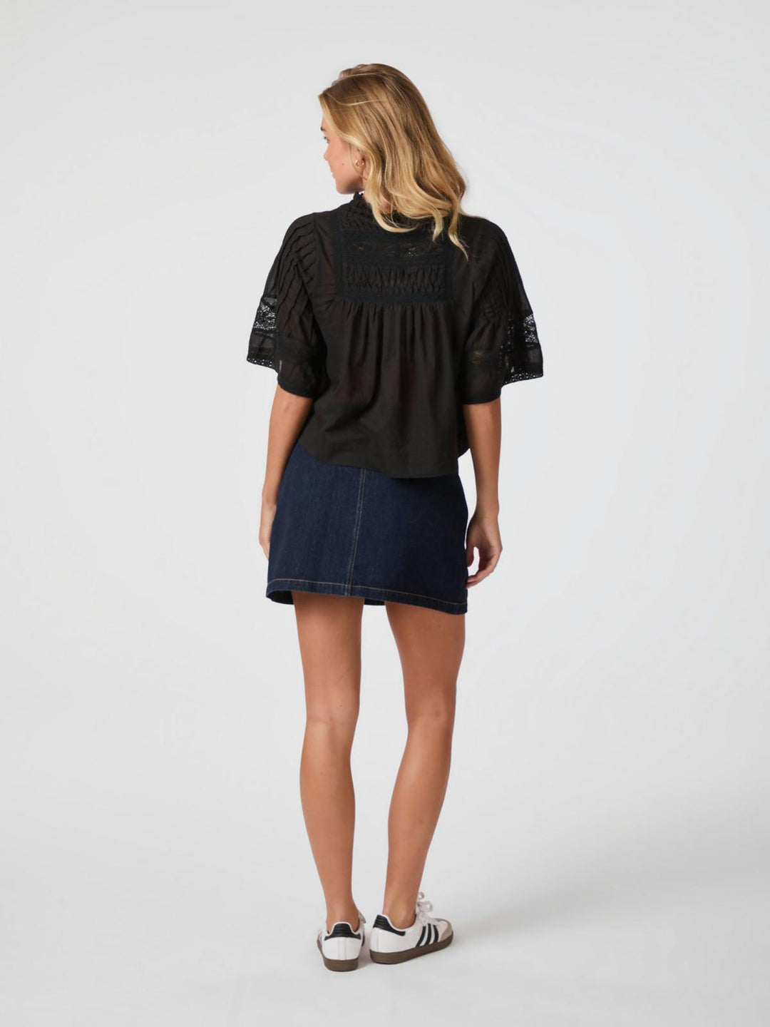 NEO NOIR Siama S Voile Blouse Black