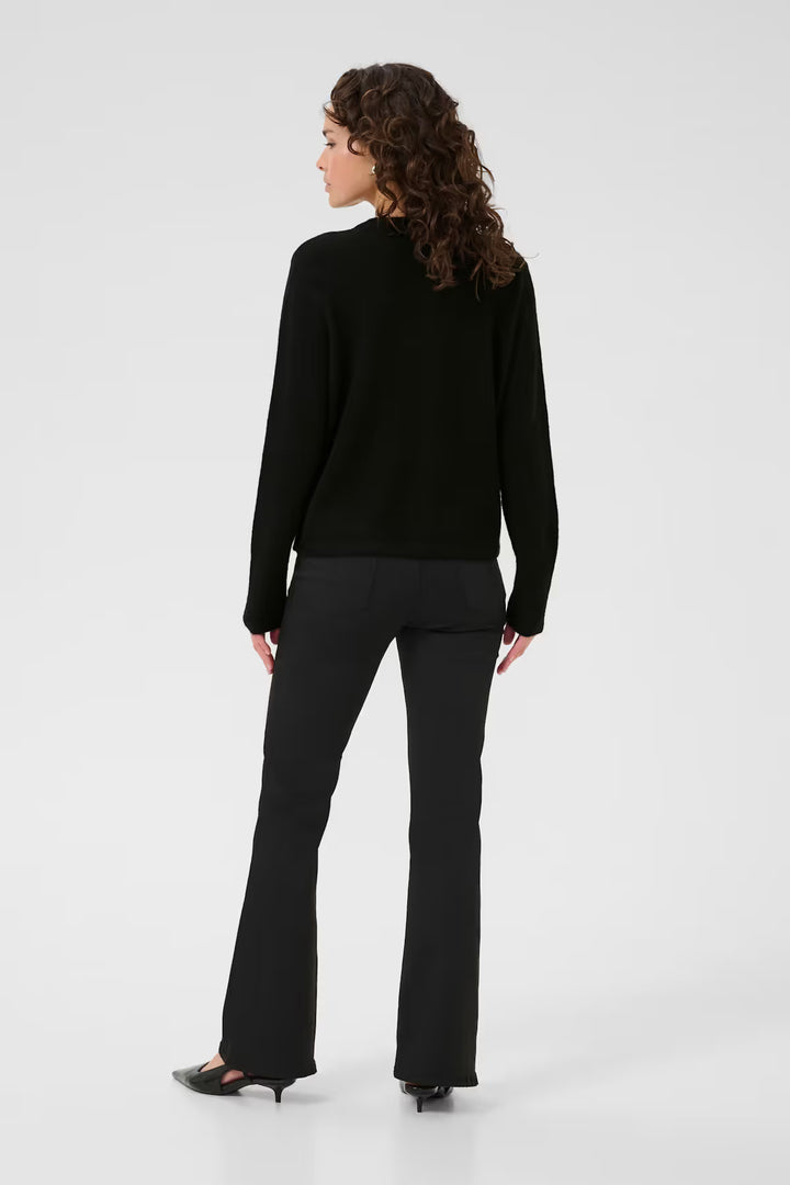 KAFFE KAniel Knit Cardigan Black Deep