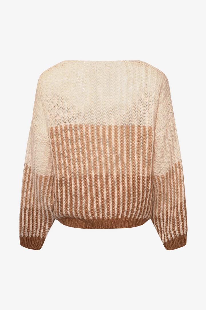 NOELLA Lillie Knit Cheyenne Sand Stripe