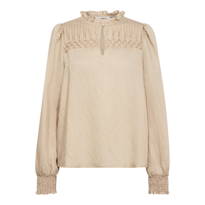 CO´COUTURE MollyCC Pintuck Blouse Powder