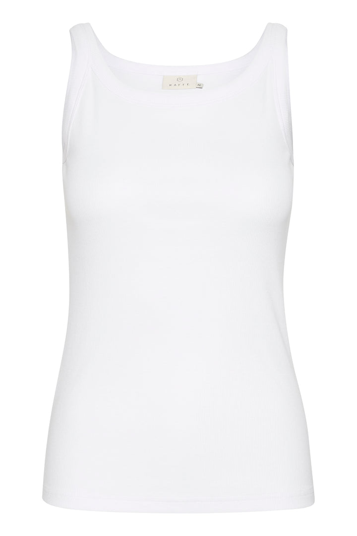 KAFFE  KAcarna Tank Top Optical White