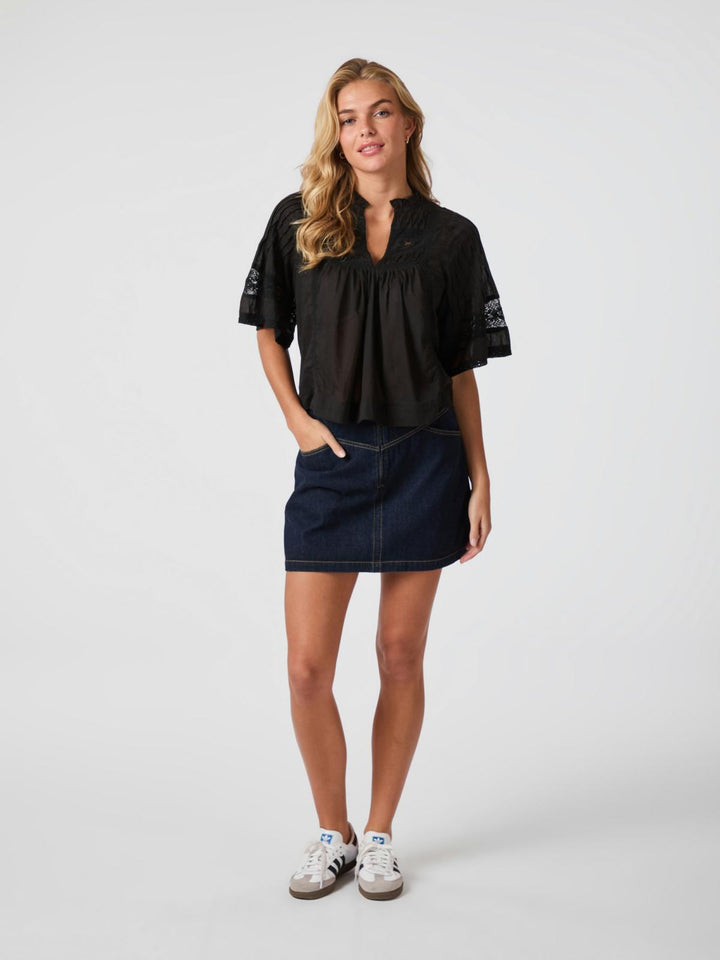NEO NOIR Siama S Voile Blouse Black