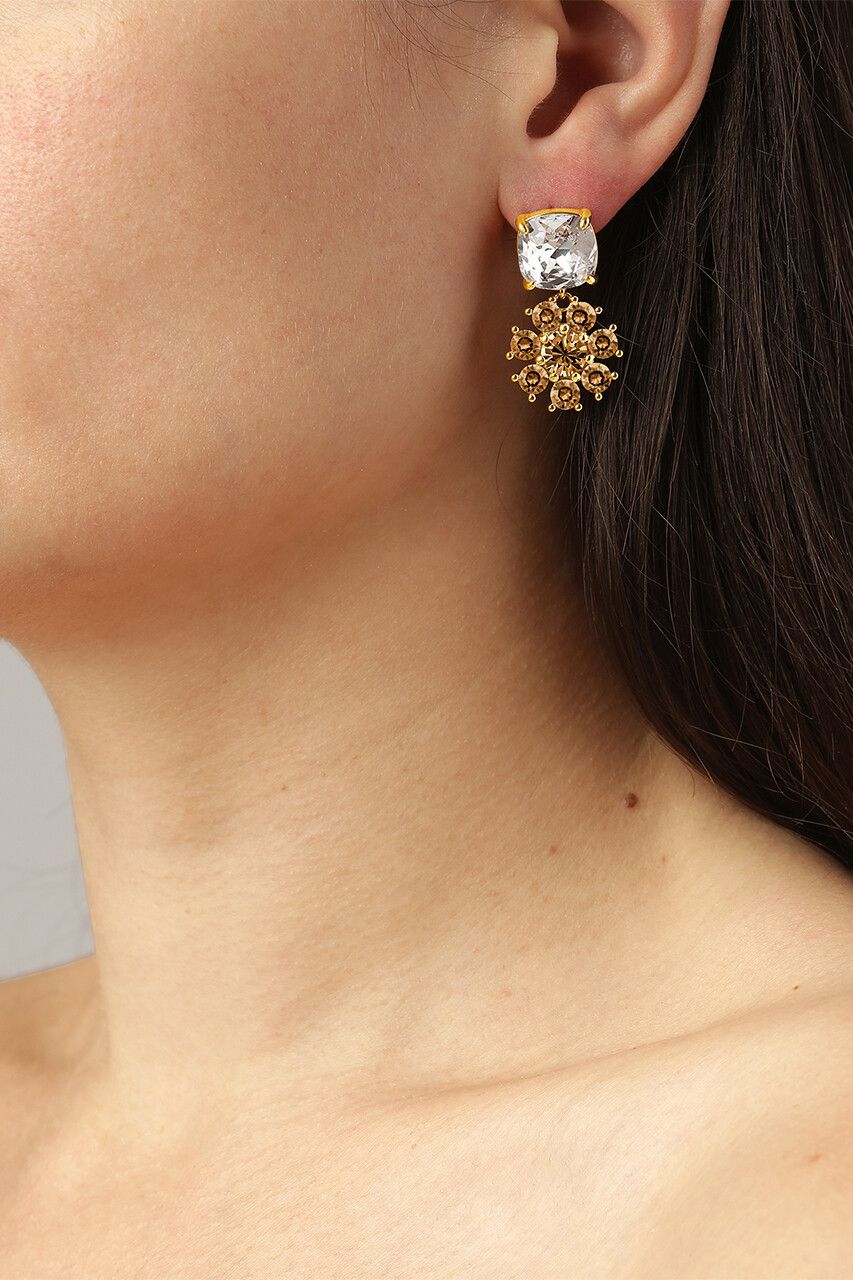 DYRBERG/KERN Poppy SG Brown / Crystal