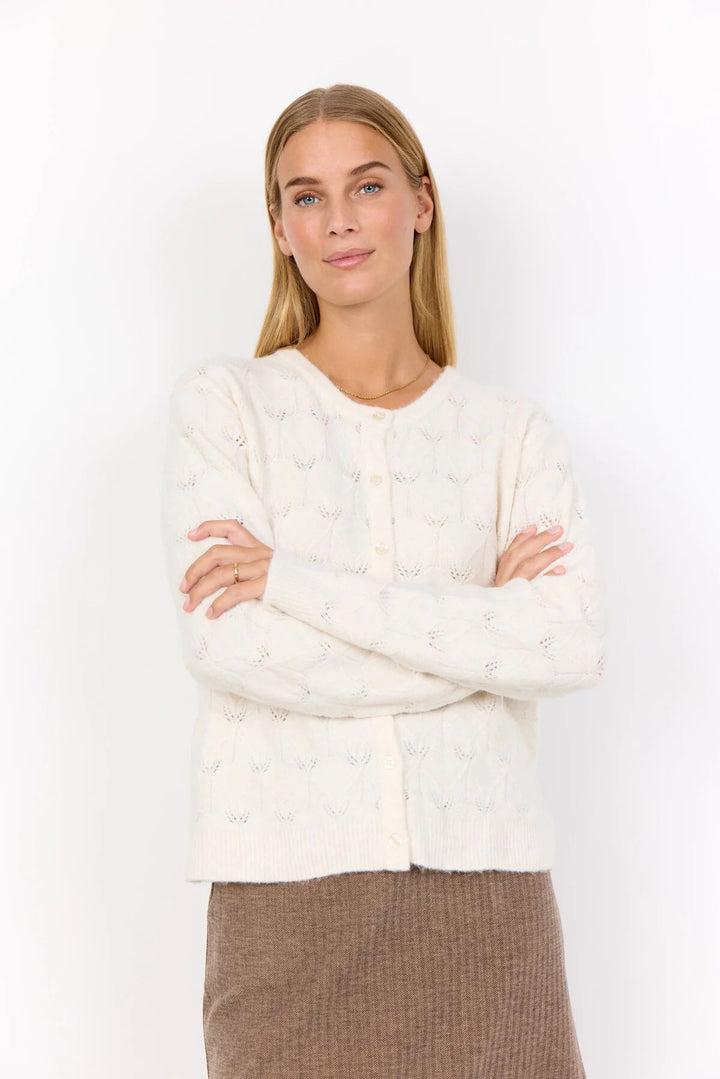 SOYACONCEPT SC-Viki 2 Cardigan White 91620