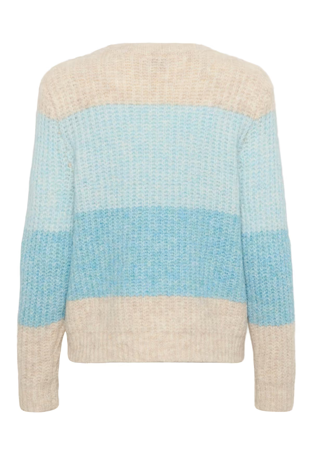 SAINT TROPEZ MandySZ Pullover Aqua Haze Melange