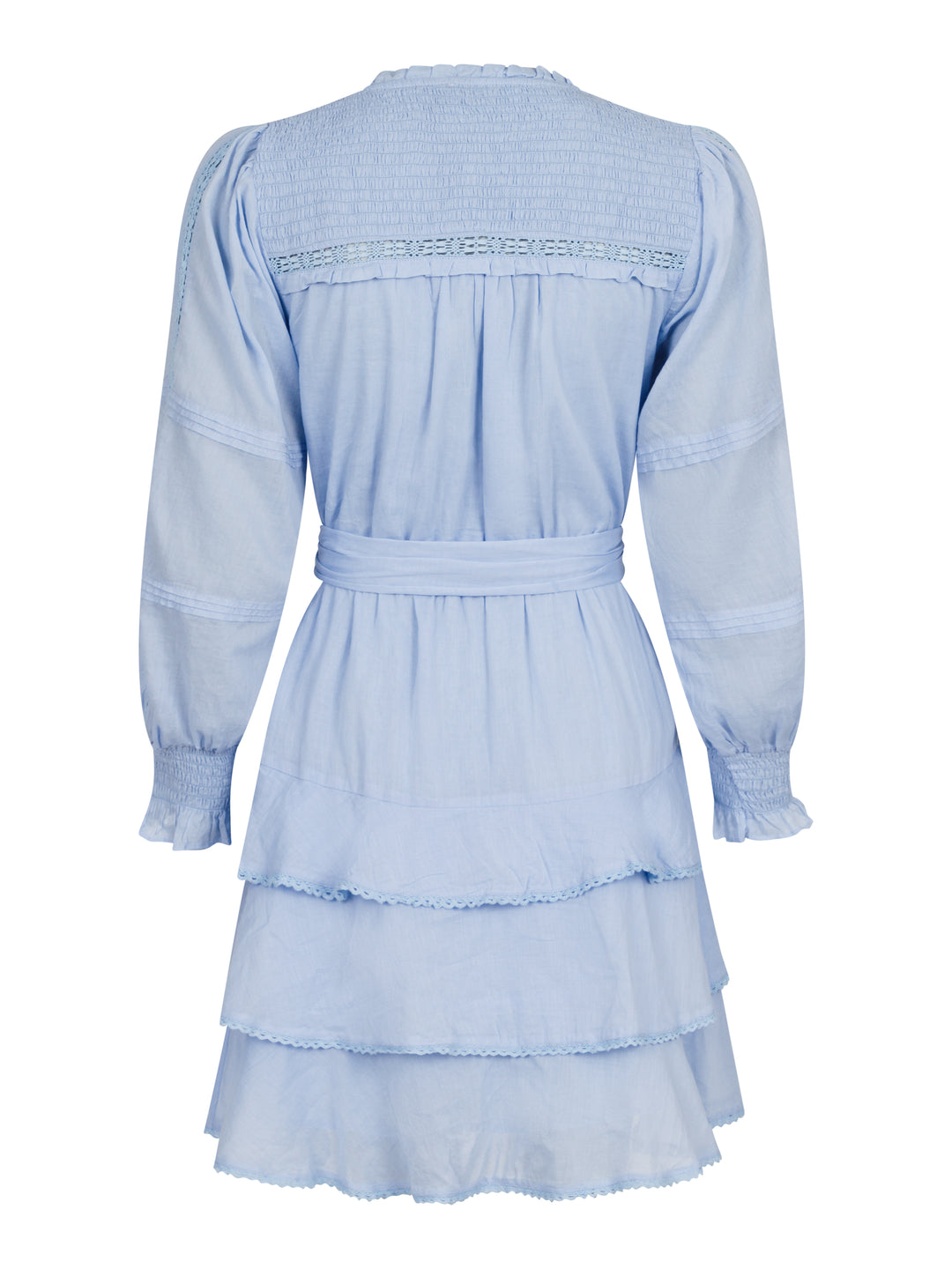 NEO NOIR Ada S Voile Dress Light Blue