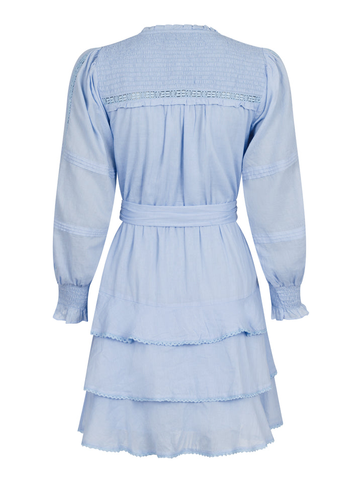 NEO NOIR Ada S Voile Dress Light Blue