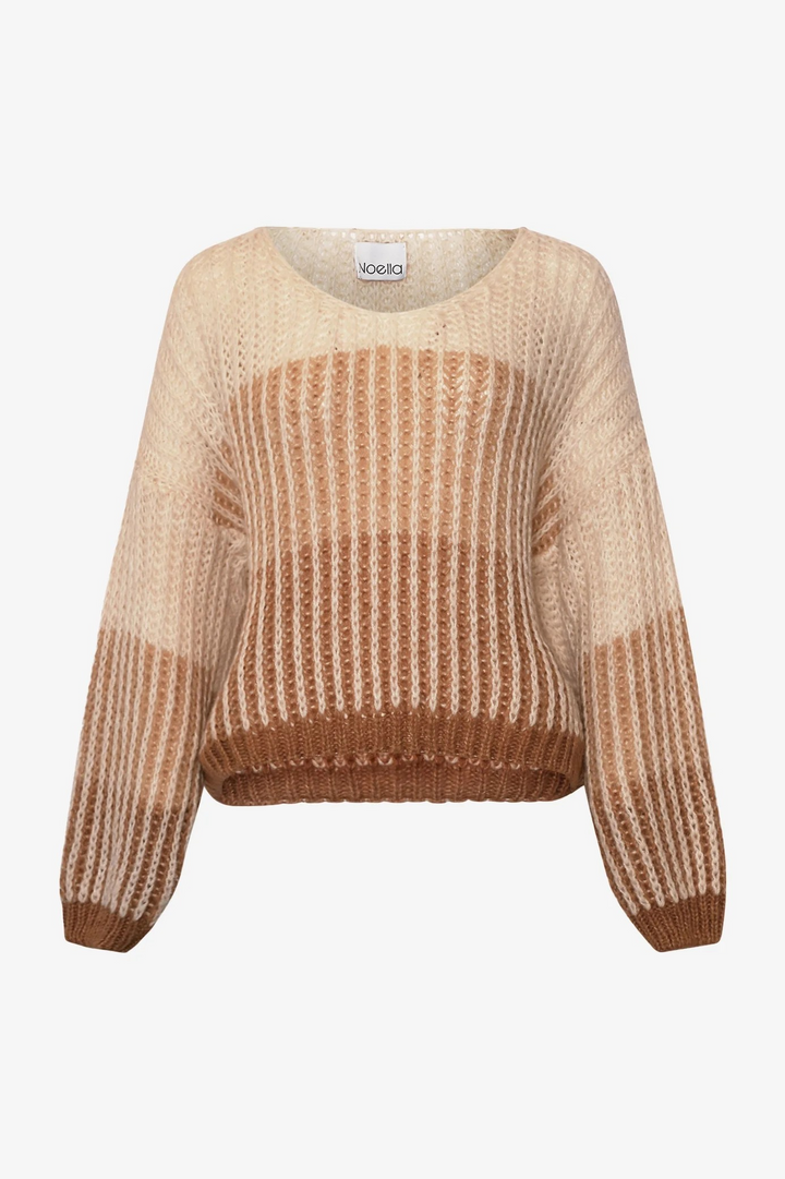 NOELLA Lillie Knit Cheyenne Sand Stripe