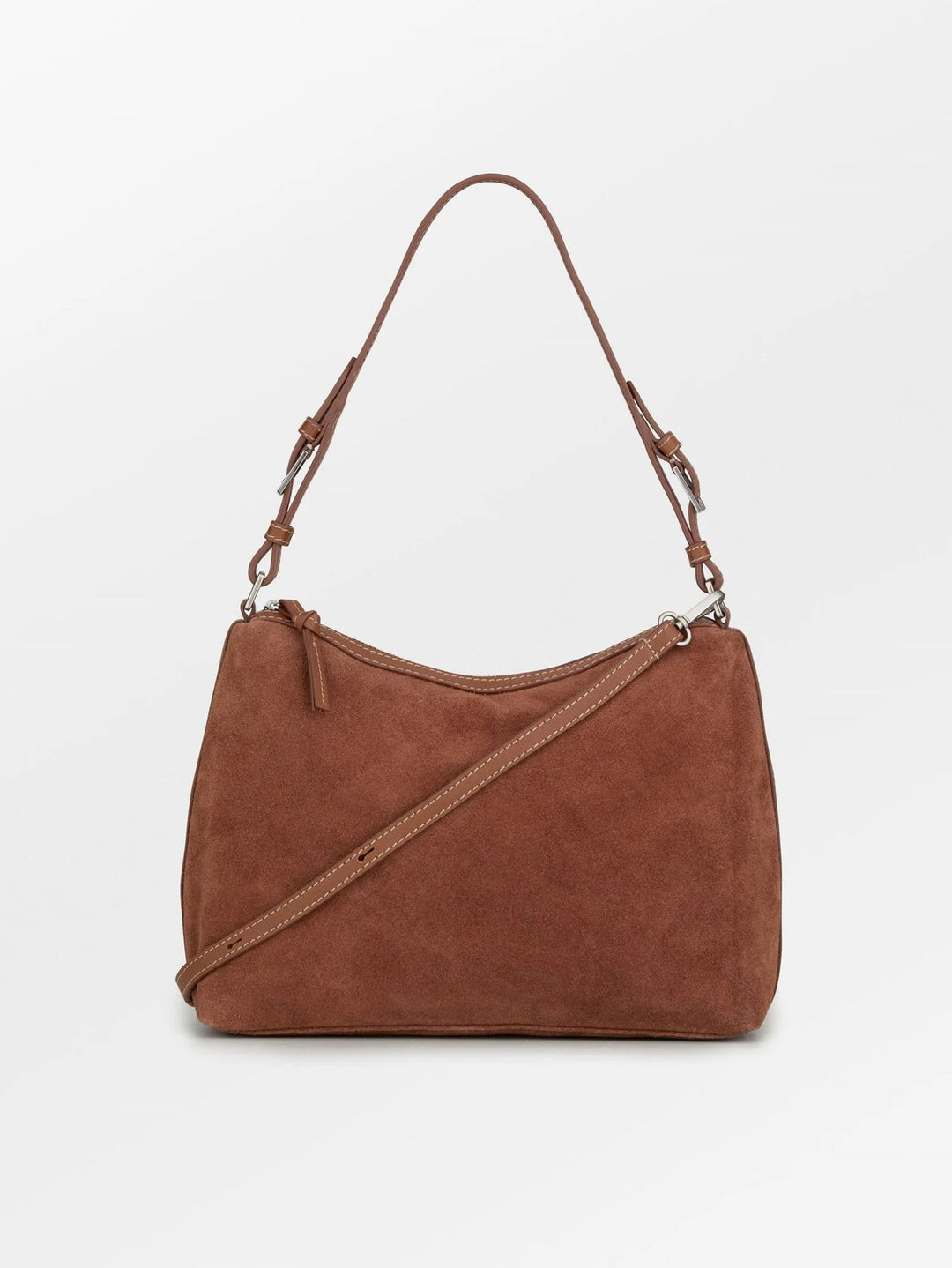 BECKSÖNDERGAARD Suede Ginni Medi Bag Brown Tortoise Shell