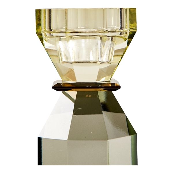 C’EST BON Crystal Holder, Grey/Amber/Light Yellow