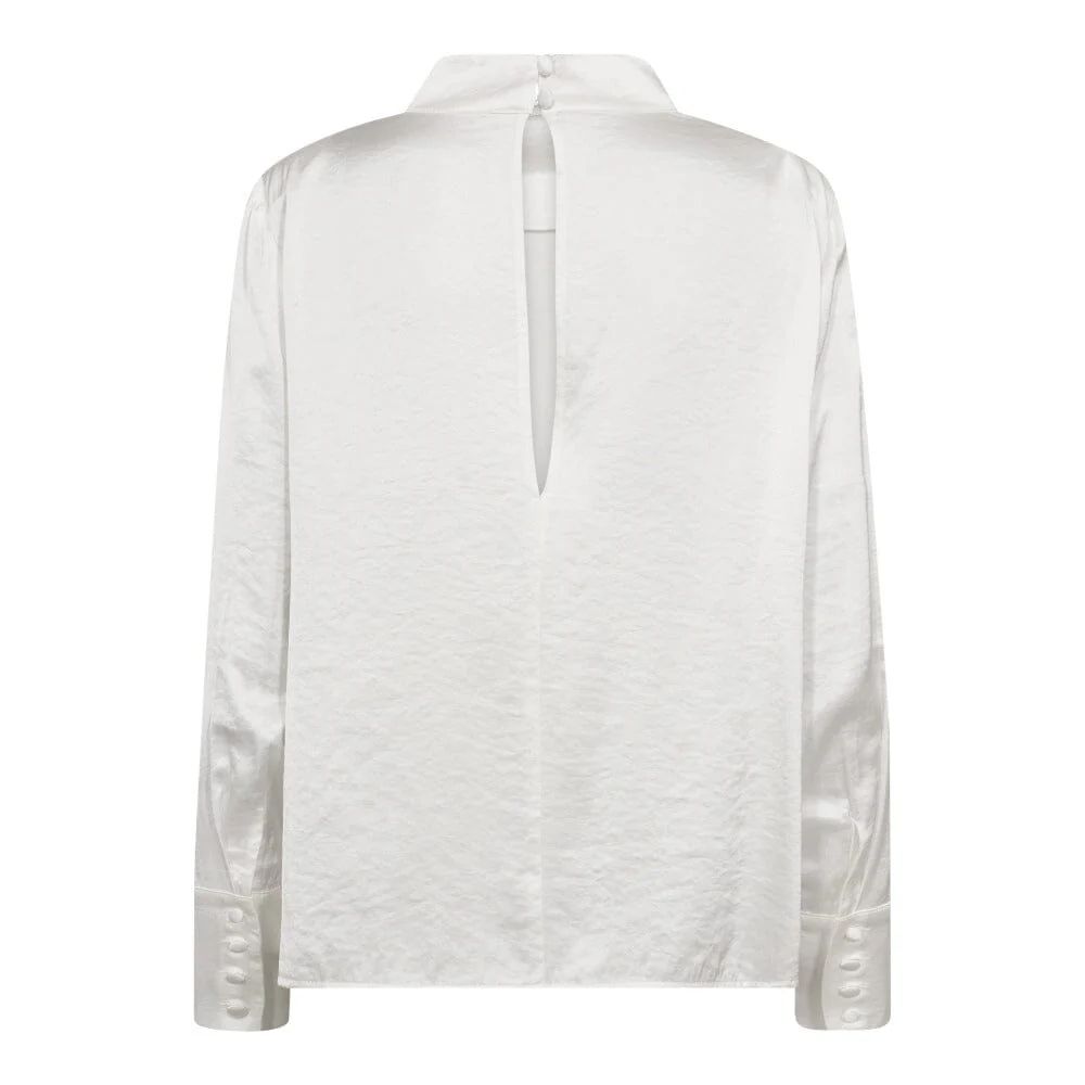 CO´COUTURE HelenCC Button Blouse White