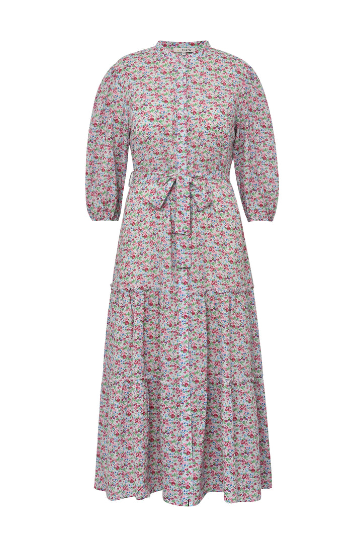 A-VIEW Kate Long Dress Rose/Pink