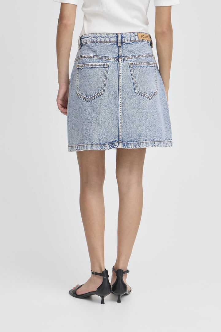 ICHI IHaveny SK Washed Light Blue