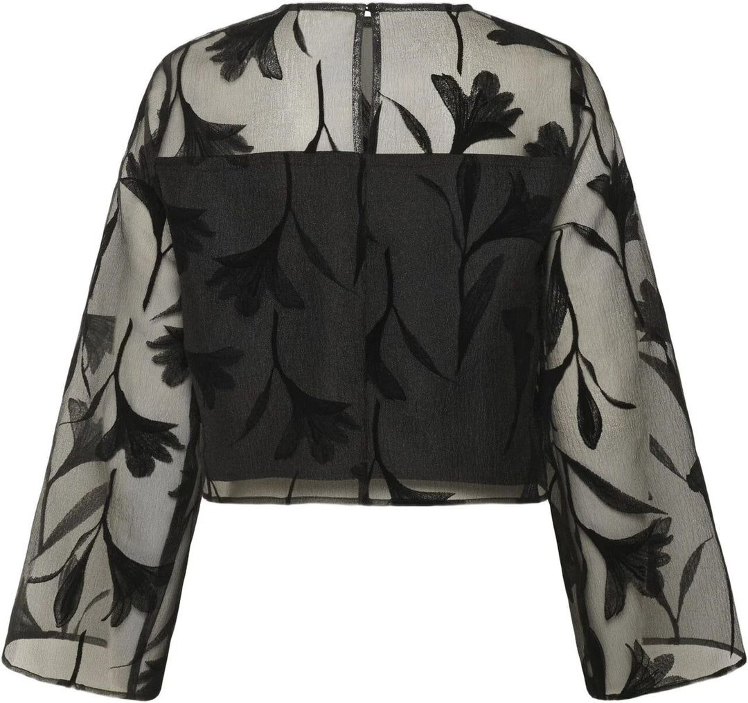 SOAKED SLPhilomena Blouse LS Black