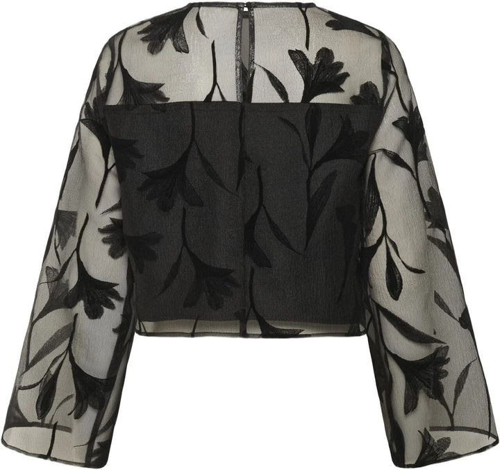 SOAKED SLPhilomena Blouse LS Black