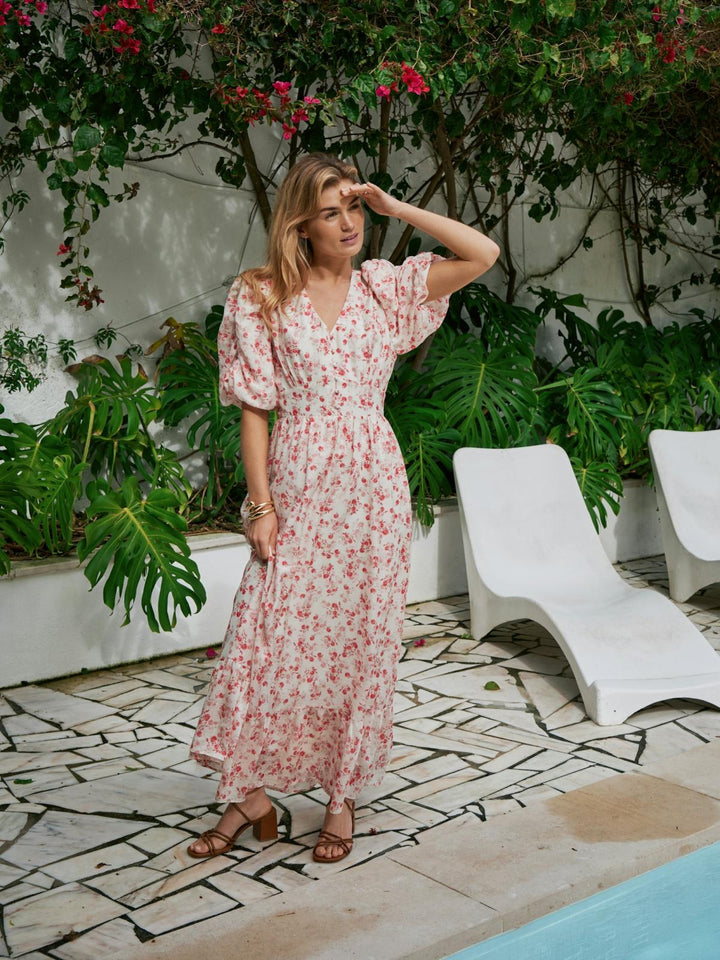 NEO NOIR Rilana Pretty Flower Dress Red