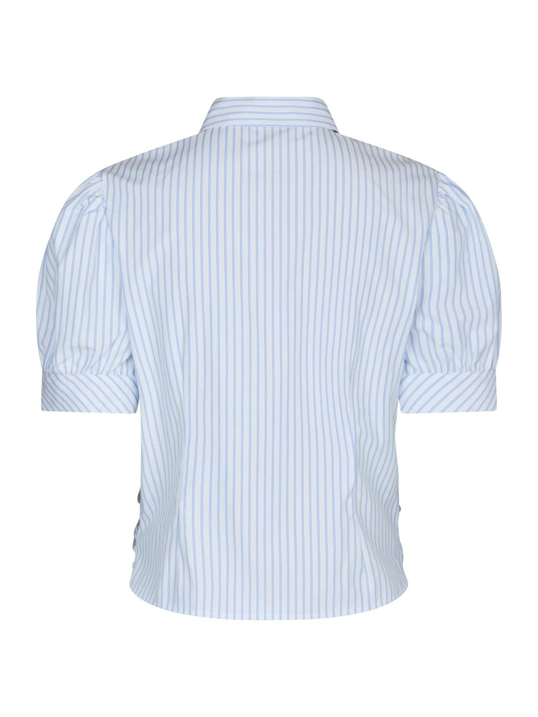 NEO NOIR Frannie Stripe Shirt White/Light Blue