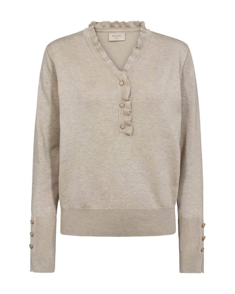 FREEQUENT FQkatie-Pullover Moonbeam Melange