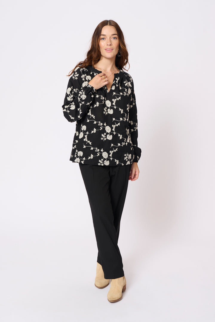 CREAM CRKapi Blouse Pitch Black