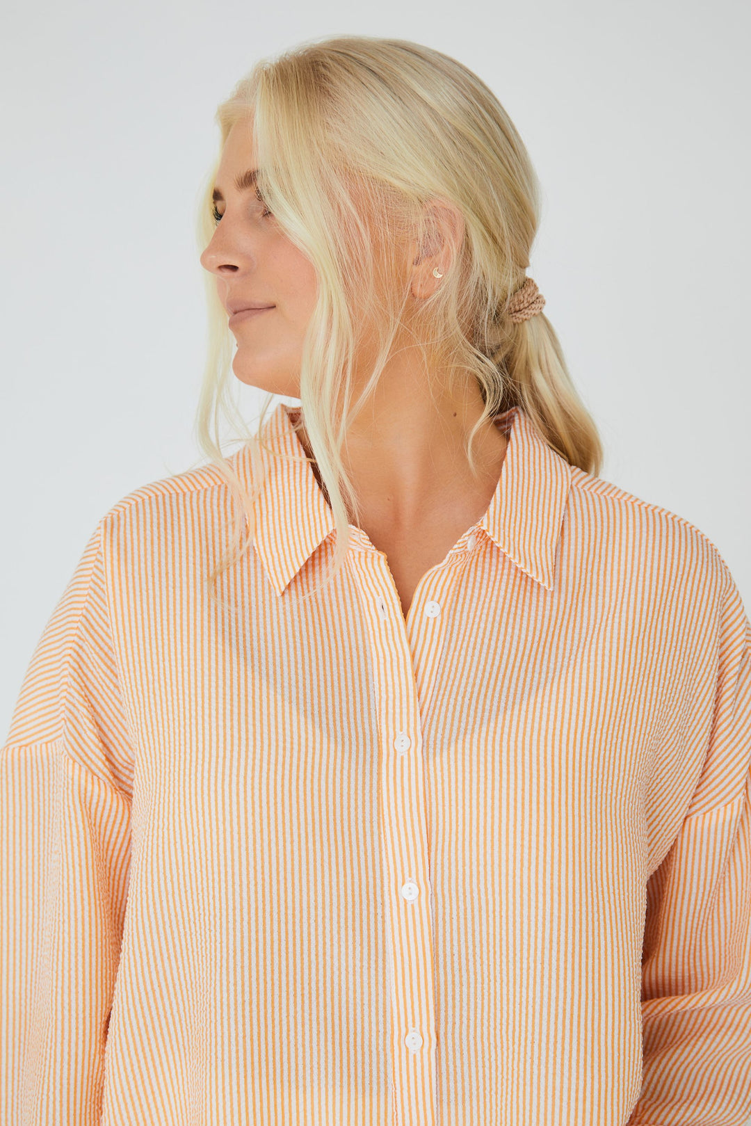 A-VIEW Sonja Shirt Orange/white