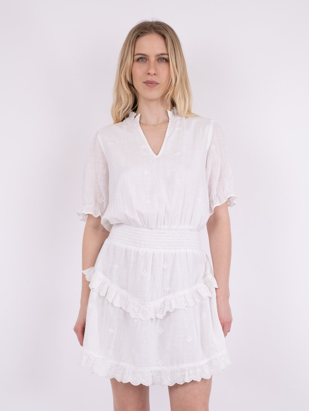 NEO NOIR Dunham Dress White