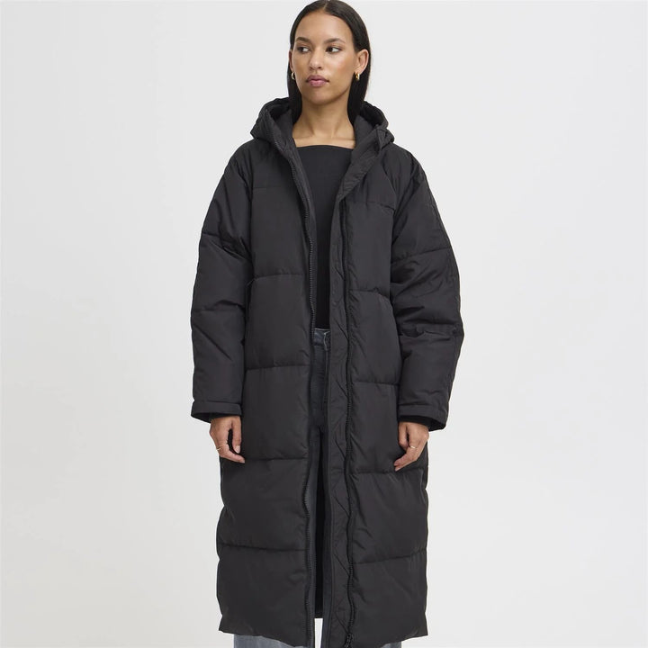 ICHI IHBunala down jkt Black