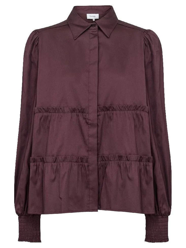 LEVETE ROOM LR-Isla Solid 95 Fudge