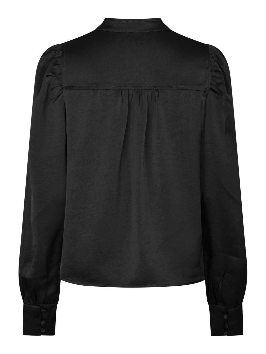 NEO NOIR Rosslyn Heavy Sateen Blouse Black