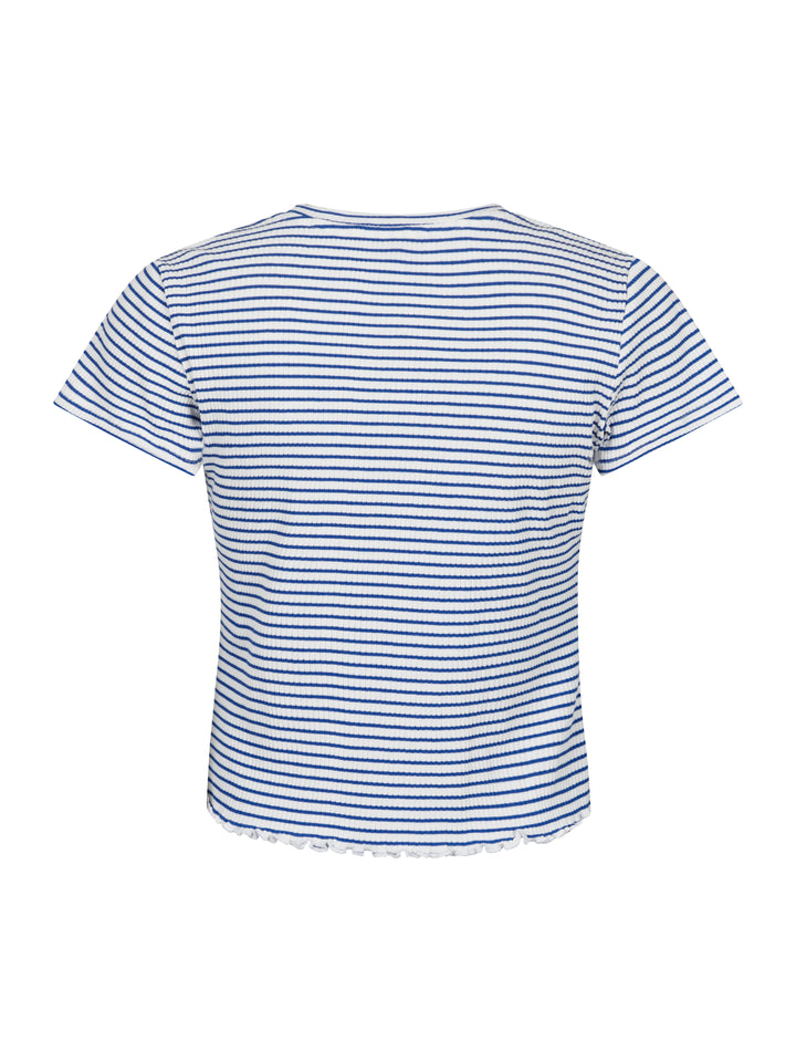 NEO NOIR Lonnie Stripe Tee Blue