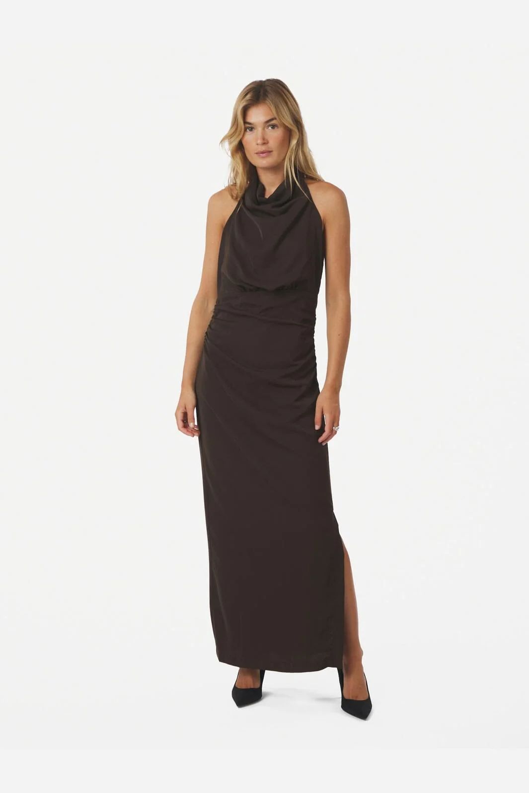 NEO NOIR Dunie Dress Dark Brown