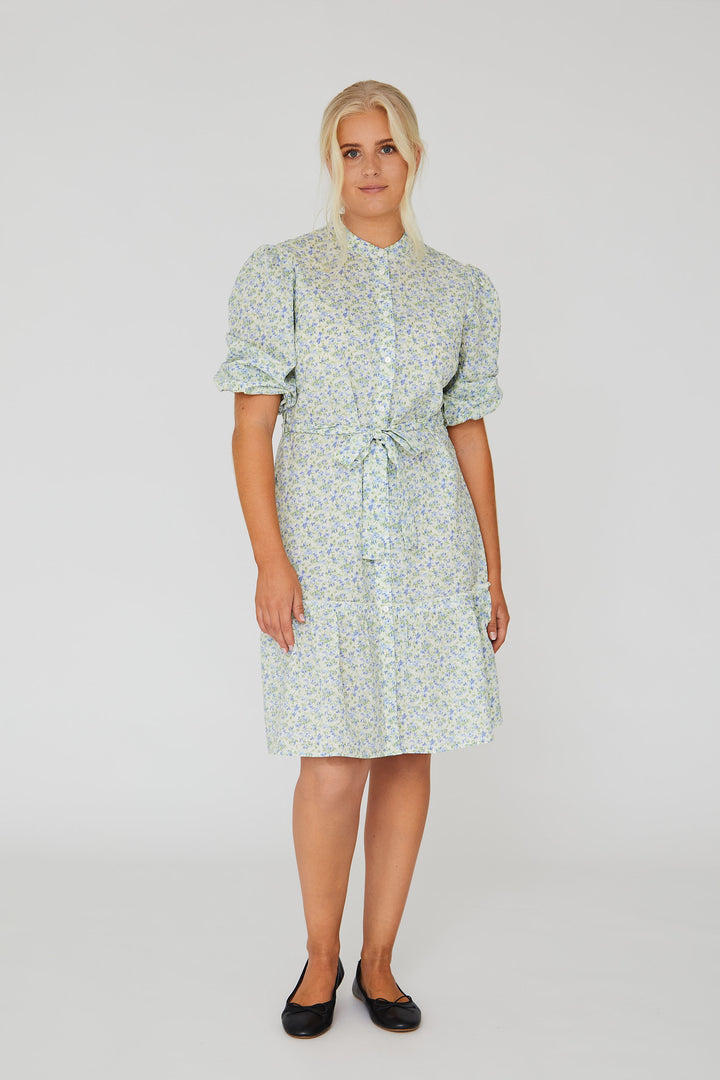 A-VIEW Kate Dress Blue/Green