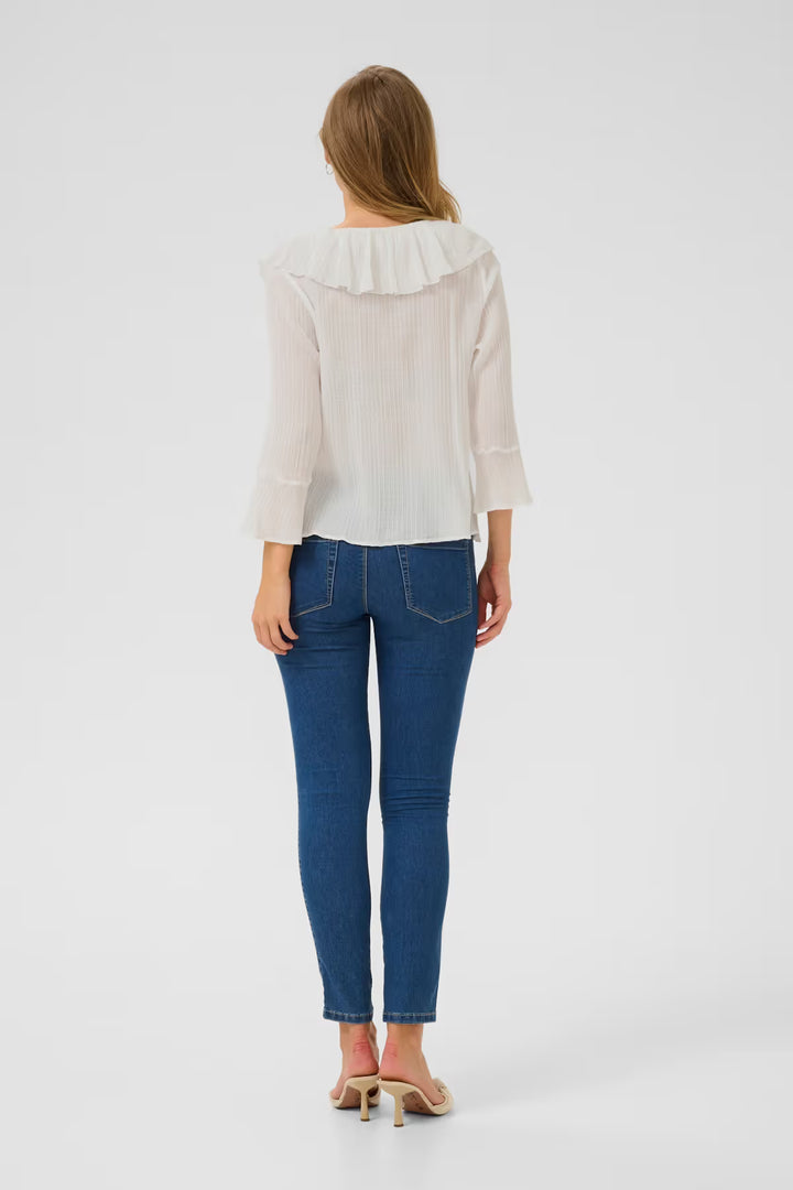 KAFFE KAjohanna Blouse Chalk