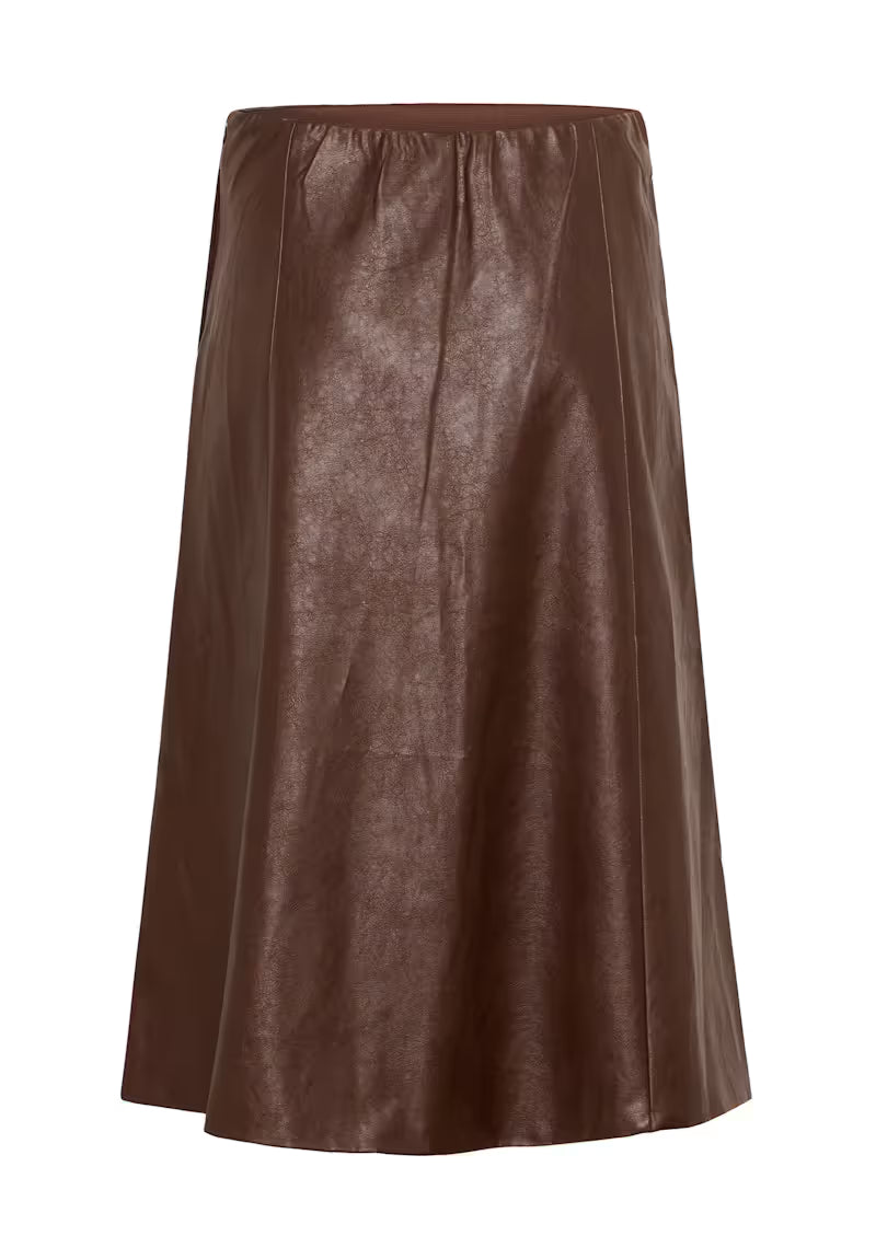 CREAM CRPaloma Skirt Brown Washed