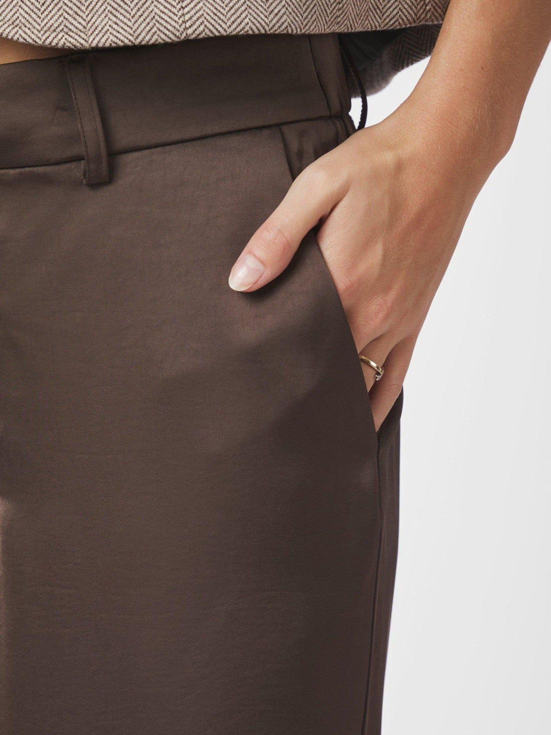 NEO NOIR Emmett Heavy Sateen Pants