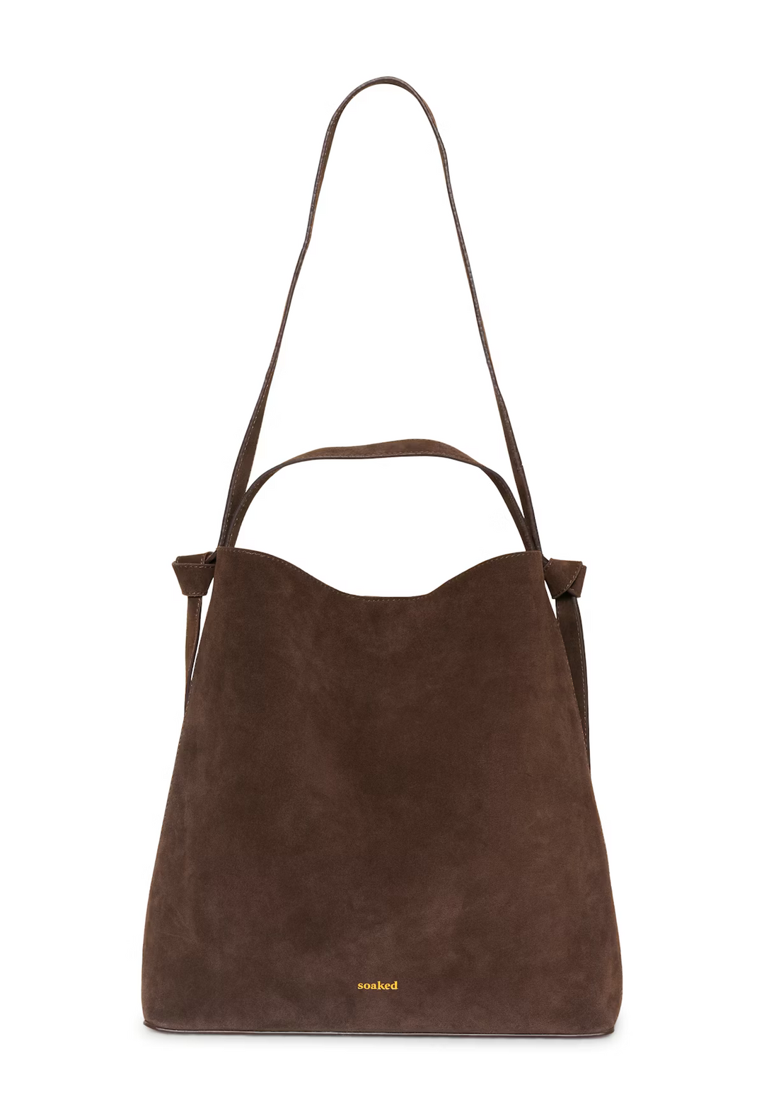 SOAKED IN LUXURY SLCalilje Suede bag Coffee Bean