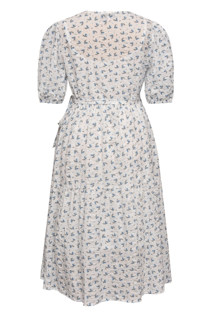 A-VIEW Colvina Dress White/Blue