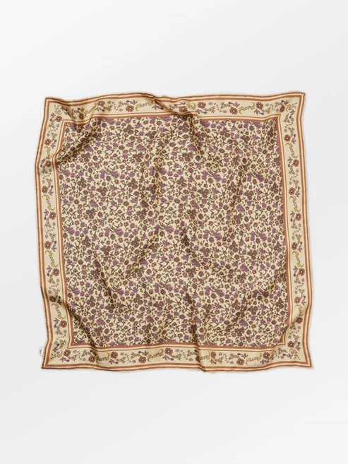 BECKSÖNDERGAARD Florisima Sia Scarf Melon Yellow
