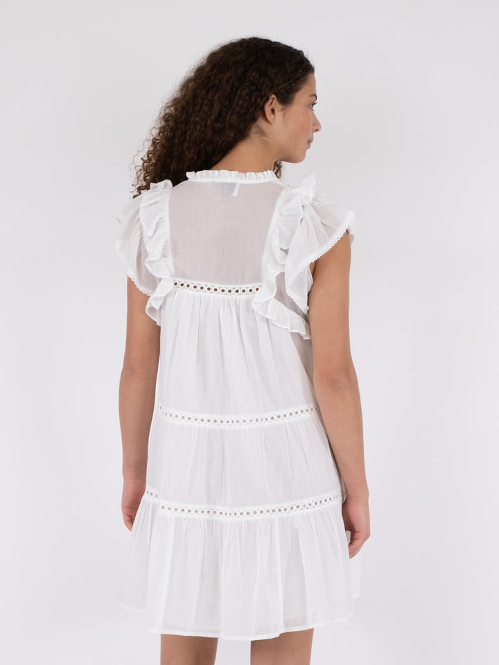 NEO NOIR Jamma S Voile Dress White