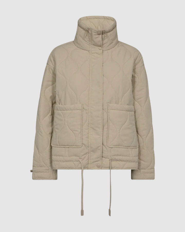 FREEQUENT FQBlob-Jacket Silver-Mink