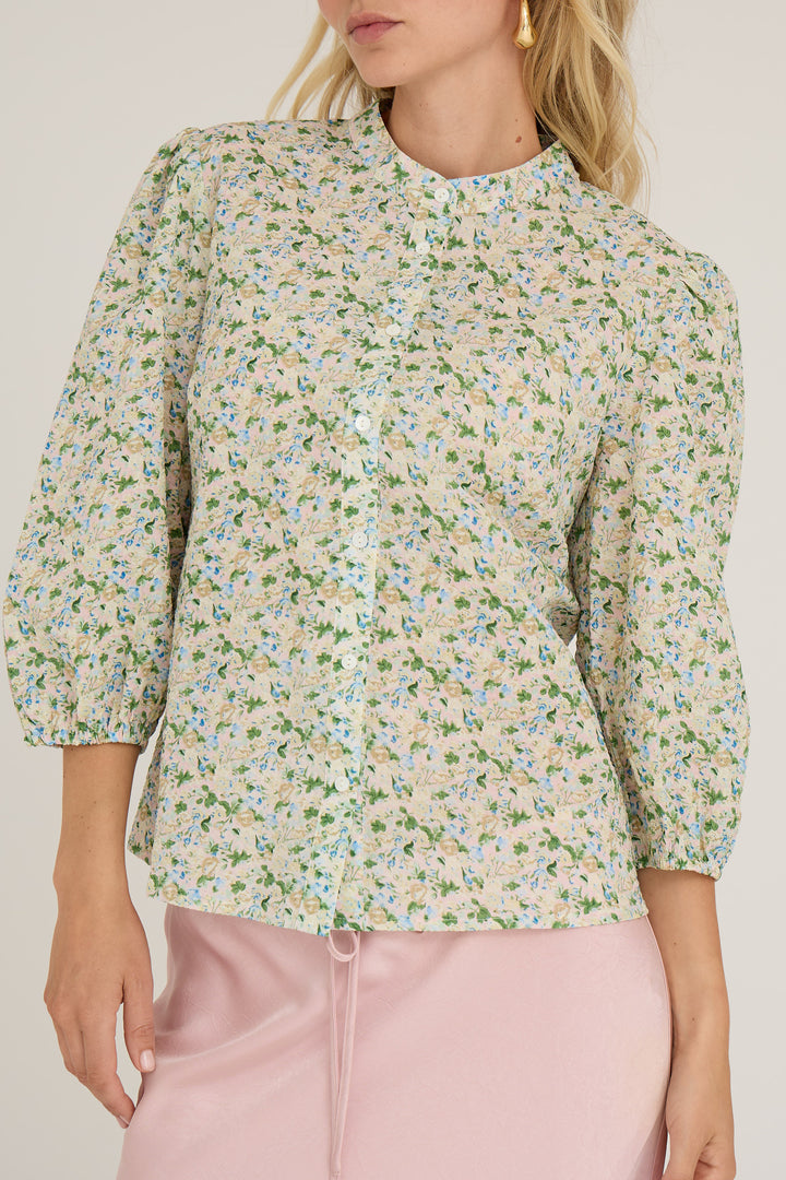 A-VIEW Kate Shirt Rose/Blue