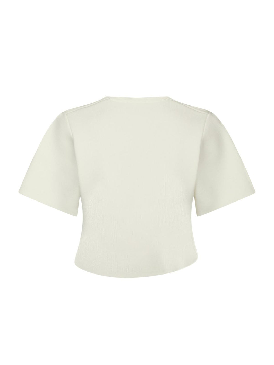 NEO NOIR Setta Knit Blouse Off White