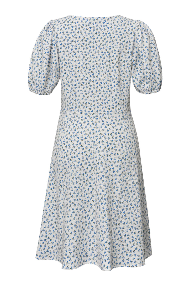 A-VIEW Gino Dress White/Blue