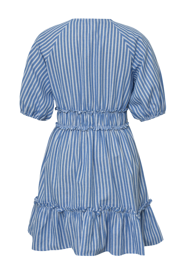 A-VIEW Safia Dress Blue/White Stripe