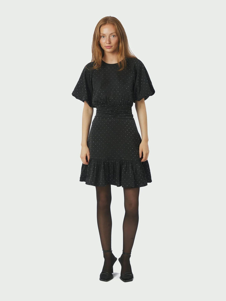 NEO NOIR Sulli Bedazzled Dress Black