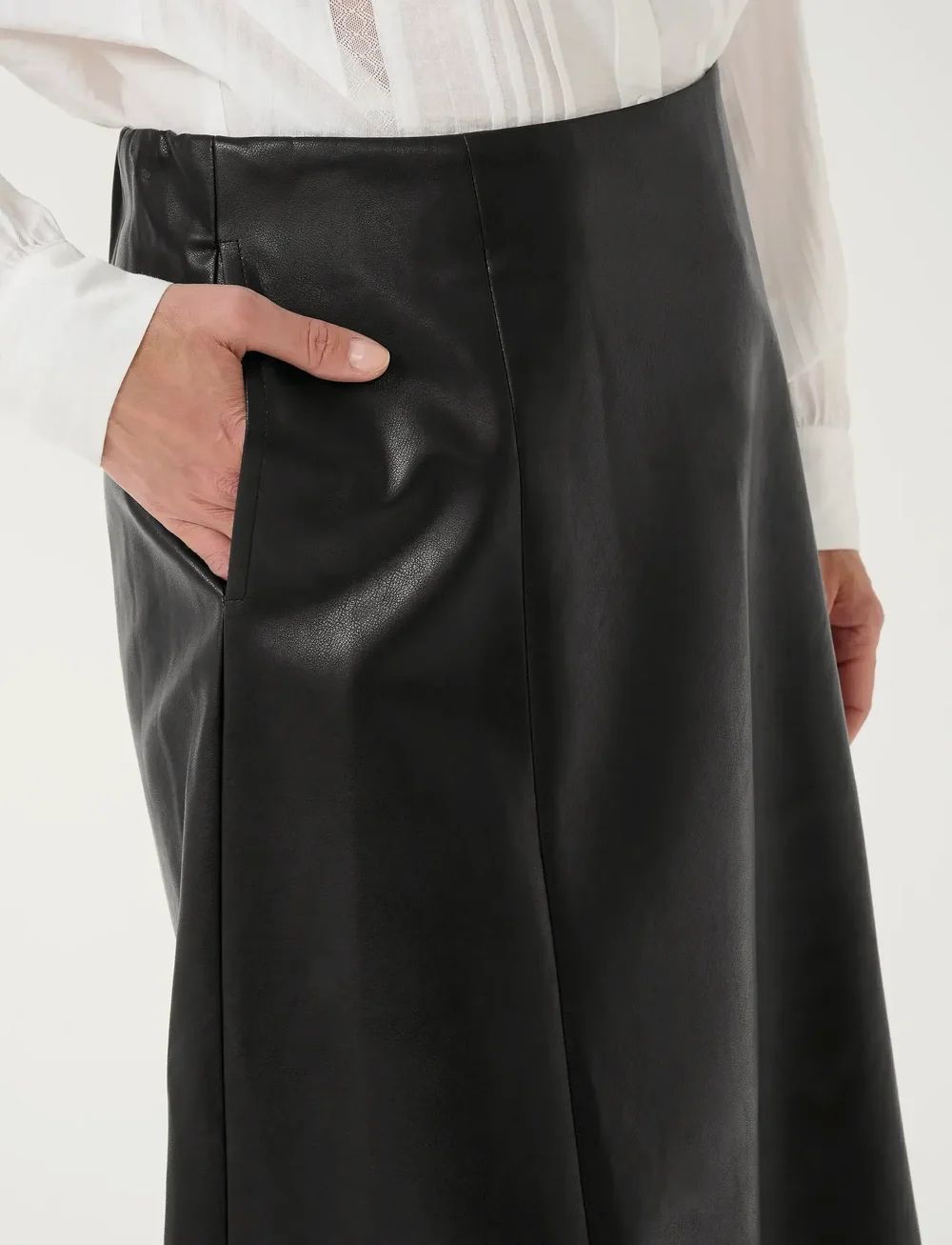 CREAM CRPaloma Skirt Pitch Black