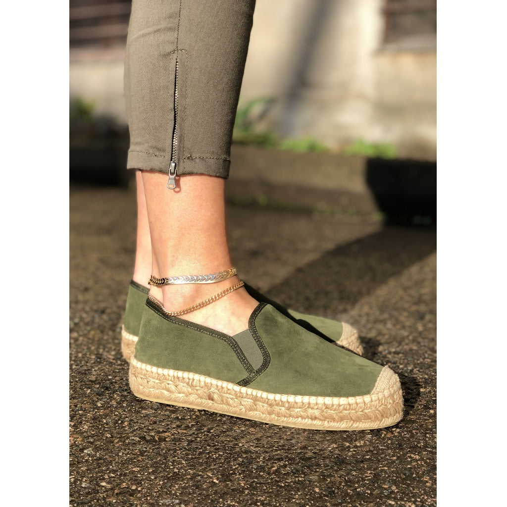 ORIGINAL SIN IrisOS Suede - Dark Green