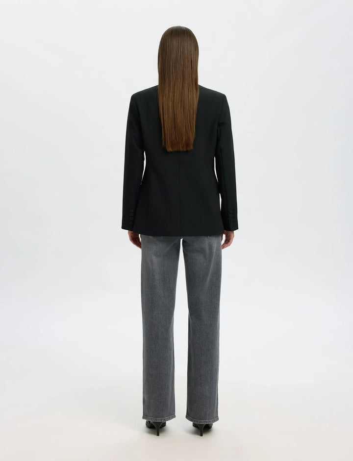 SELECTED Rita LS Classic Blazer FD Noos Black